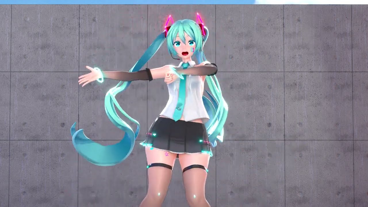 【MMD】miku_de_Why  --no sound front.ver