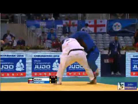 Judo 2013 World Championship Rio de Janeiro: Moradi (IRI) - Martinez (CUB) [-81kg]