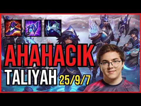 AHAHACIK - TALIYAH vs. GRAVES Jungle | EUW CHALLENGER | PATCH 10.25