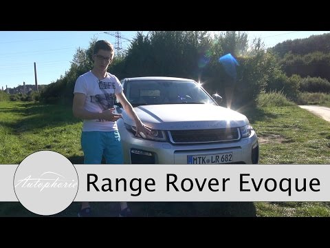 2016 Range Rover Evoque TD4 (9-Gang-Automatik) Test / Review / Fahrbericht - Autophorie