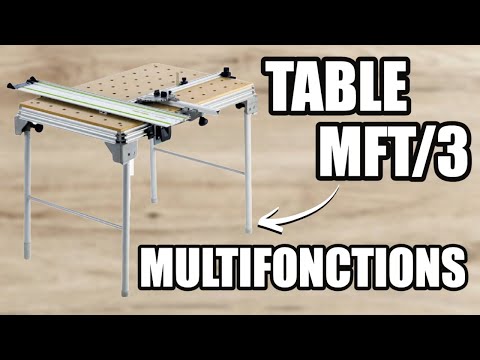 TEST ✅ FESTOOL - Table multifonctions - MFT 3 - La pause café de BichonTV