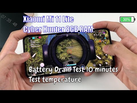 Xiaomi Mi 11 Lite Test Game Cyber Hunter | Snapdragon 732G