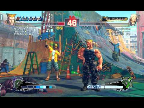 Ultra Street Fighter IV battle: Guile vs Gen