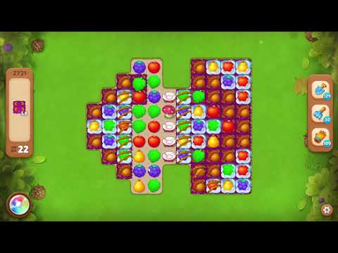 Gardenscapes 2731 Level - 24 moves - NO BooSTERS