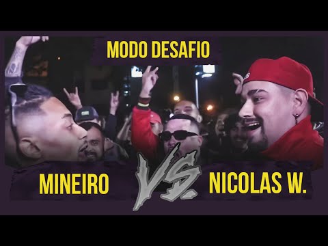 NICOLAS WALTER (RS) X MINEIRO - BATALHA DO COLISEU - EDIÇÃO REI DO COLISEU