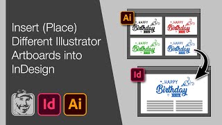 Insert (Place) Different Illustrator Artboards into InDesign