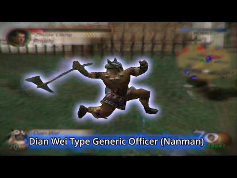 Dynasty Warriors 3 Dian Wei Type Generic Officer (Nanman)