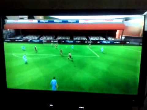 ESTAC Troyes But de Thiago Xavier sur Fifa 14 Wii