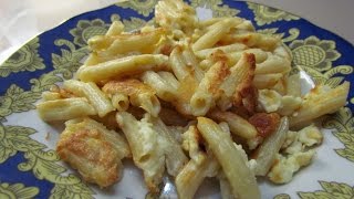 Как приготовить для рыбалки макароны с яйцами