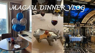 【マカオVlog】ライブ落選…誕生日はマカオで贅沢やけ食いディナー🥂