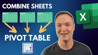 Create Excel Pivot Table from Multiple Sheets: The FASTEST Way