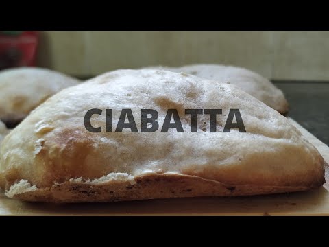 EASY HOMEMADE CIABATTA BREAD!!