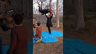 Download lagu Fighting scene shooting behind the scenes mp3
