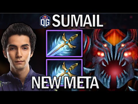 OG.SUMAIL SHADOW FIEND WITH DOUBLE FALCON BLADE - DOTA 2 GAMEPLAY