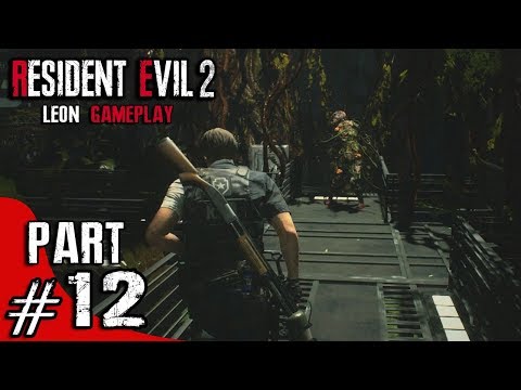 Resident Evil 2 Remake - Leon Gameplay Playthrough Part 12 - Finding G-Virus Sample in NEST
