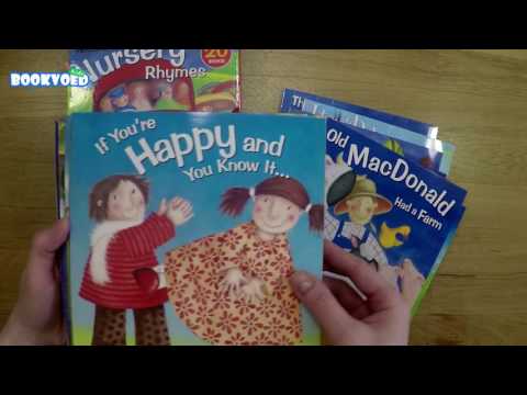 Видео обзор Nursery Rhymes 20 Picture Books Collection Pack Set Illustrated by Wendy Straw