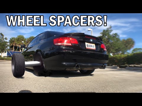 ECS Tuning Wheel Spacer Install Mod