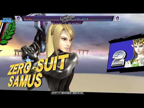 LCV Border Battle - Smash 4 Singles - Huey (ZSS) vs. Jacana (Zelda)