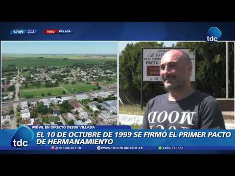 VILLADA | SE CUMPLEN 25 AÑOS DE LA HERMANDAD CON VILLADA DE ESPAÑA
