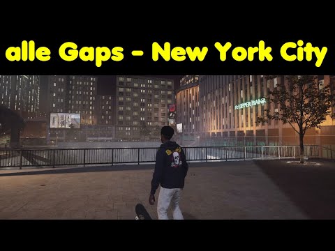 Tony Hawks Pro Skater 1+2 alle Gaps New York City Trophy Gap Master Location Guide deutsch Trophäe
