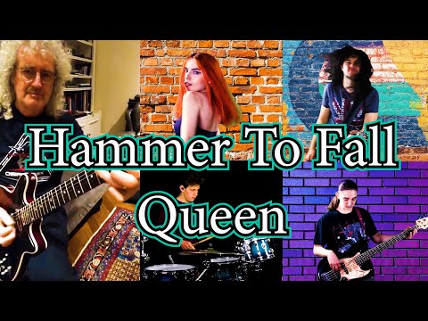 Hammer to fall - Queen (Brian May); by Andreea Munteanu feat The Voodoo Child