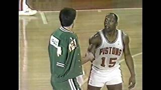 Vinnie Johnson Propels the Pistons to the 1988 NBA Finals