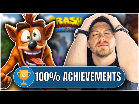 This was HARD!🤬Crash Bandicoot N.Sane Trilogy 100% Achievement Guide 🏆