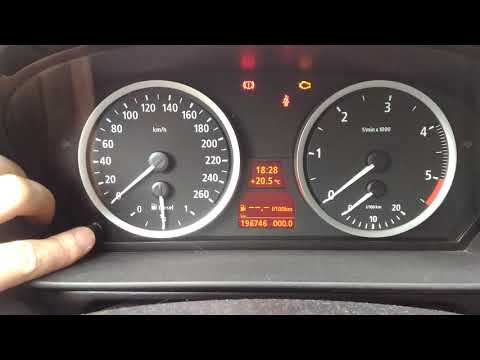 Сброс сервиса BMW e60 после замены сажевого фильтра ( How to reset inspection light on BMW e60)