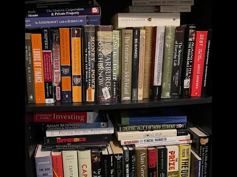 Tour of My Library - Business, Economics, Banking & Trading Books
