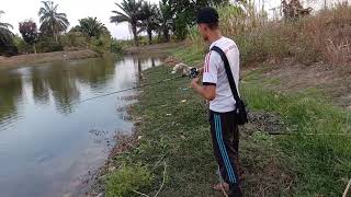 preview picture of video 'Casting ikan haruan kt tasik BPJ'