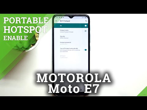 How to Enable Portable Hotspot in MOTOROLA Moto E7 – Share Internet