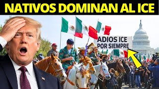 Nativos Americanos LINCHAN a Agentes del ICE Con Patrulla Improvisada