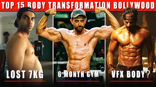 Top 15 Unexpected Bollywood Actors Body Transforma