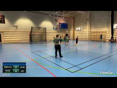 Sigtuna basket Mot Alvik 24-10-2025