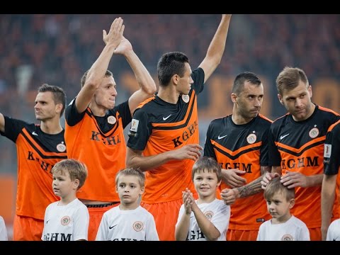 8.kolejka: Zawodnicy po meczu Zagłębie - Chrobry