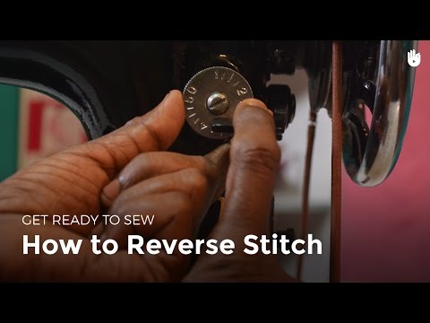 Program to learn sewing - Reverse stitching