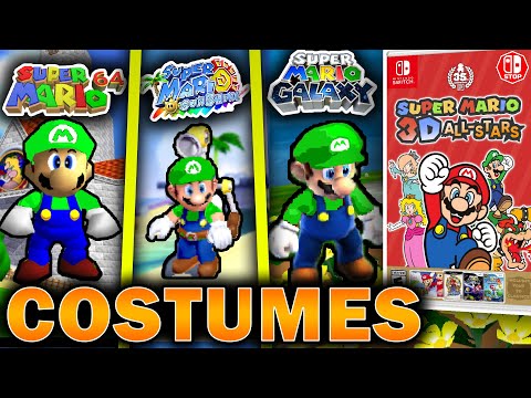 How COSTUMES Should Work In The Super Mario 3D Remasters (35th Anniversary Rumors)