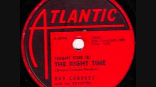 RAY CHARLES  Night Time Is The Right Time   1958