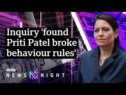 霸氣的調查。英國內政大臣帕特爾能否辭職？- BBC新聞之夜 (Bullying inquiry: Could UK Home Secretary Priti Patel resign? - BBC Newsnight)