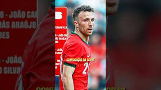 Por que Portugal INCLUIU o NOME do Diogo Jota na LISTA de CONVOCADOS?