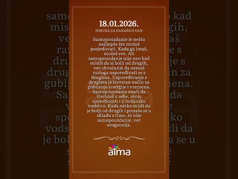 ATMA Poruka dana 18.1.2026.