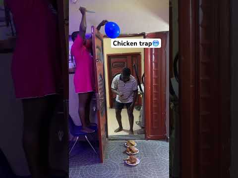 A chicken prank/trap🥶. #easter #shorts