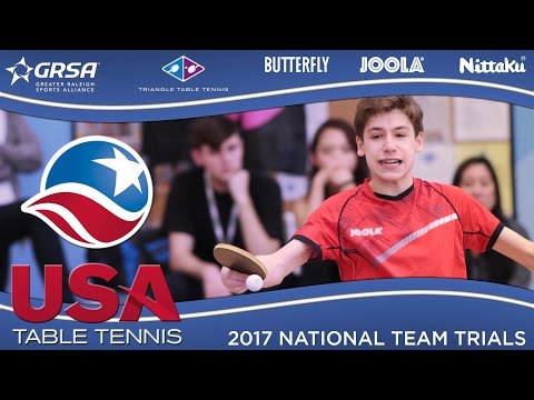 2017 US National Team Trials Day 3 - Kanak Jha vs. Gal Alguetti (SF) Highlights