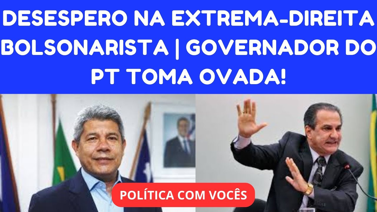 EXTREMA-DIREITA BOLSONARISTA PERDE O RUMO | GOVERNADOR DO PT LEVA OVADA | BOULOS FIRME E FORTE!