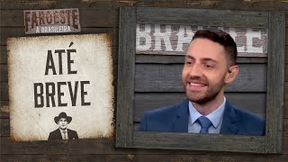 Vitor Brown agradece e se despede da Oeste