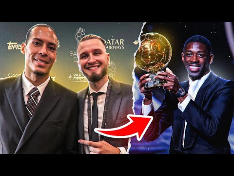 WIR TREFFEN SIE FAST ALLE! Ballon d'Or Gala Vlog🇫🇷🏆 Gänsehaut..