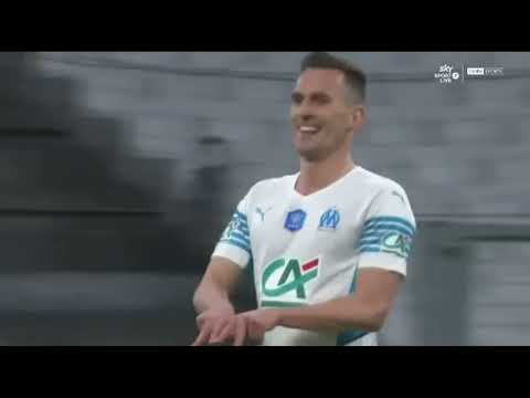 Arkadiusz Milik trafił w Pucharze Francji (2022)