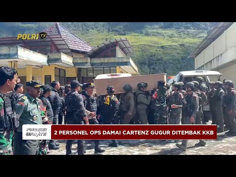 PRESISI UPDATE: JENAZAH 2 PERSONEL SATGAS DAMAI CARTENZ DIKIRIM KE TIMIKA 16/05/25 (16.00)