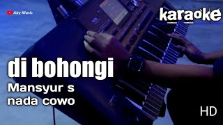 Download lagu dibohongi mansyur s. nada cowo dangdut karaoke mp3