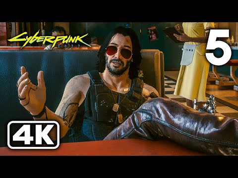 Cyberpunk 2077 Gameplay Walkthrough Part 5 (4K 60FPS) - No Commentary